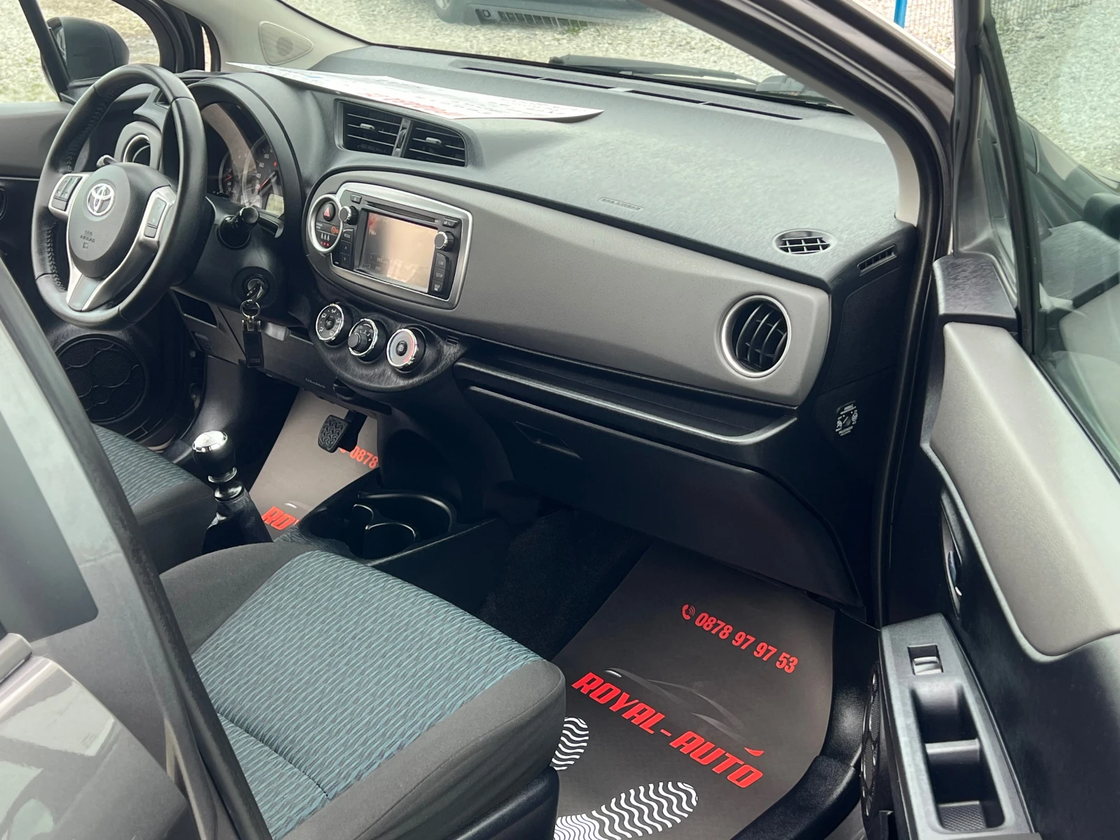 Toyota Yaris ЛИЗИНГ-КЛИМА-КАМЕРА, снимка 12 - Автомобили и джипове - 54008324