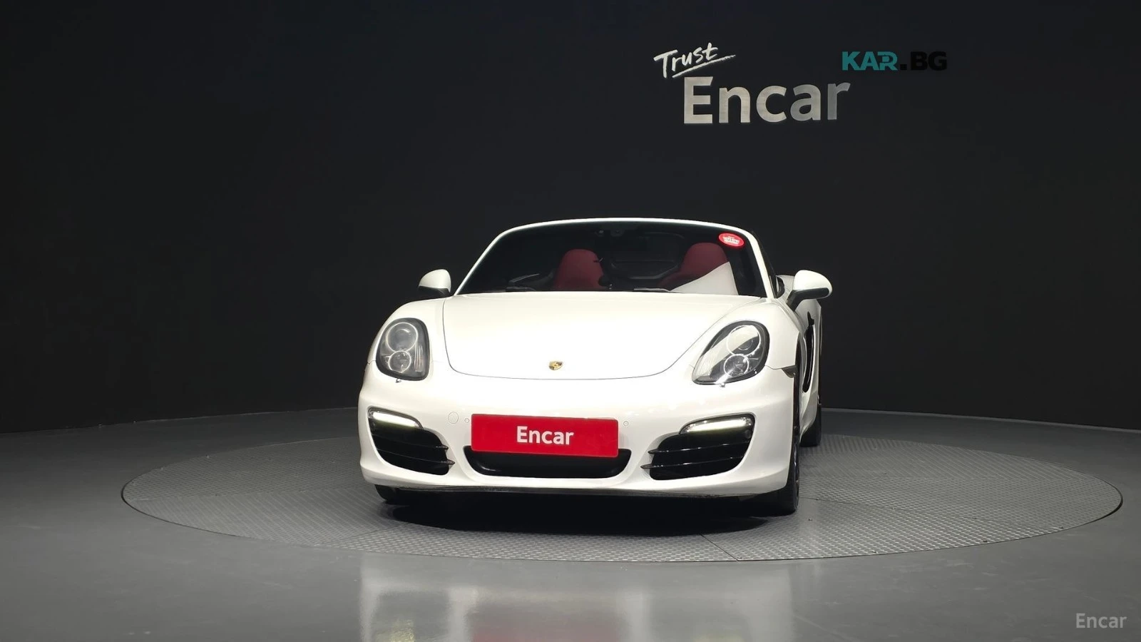 Porsche Boxster 2.7 981* ЧЕРВЕНА КОЖА* ПОДГРЕВ, снимка 3 - Автомобили и джипове - 55825551