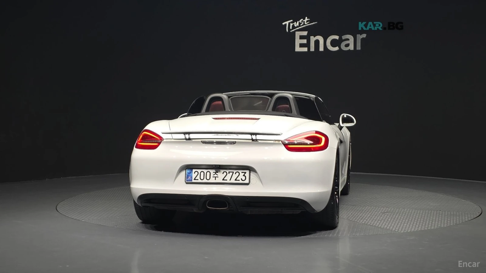 Porsche Boxster 2.7 981* ЧЕРВЕНА КОЖА* ПОДГРЕВ, снимка 4 - Автомобили и джипове - 55825551