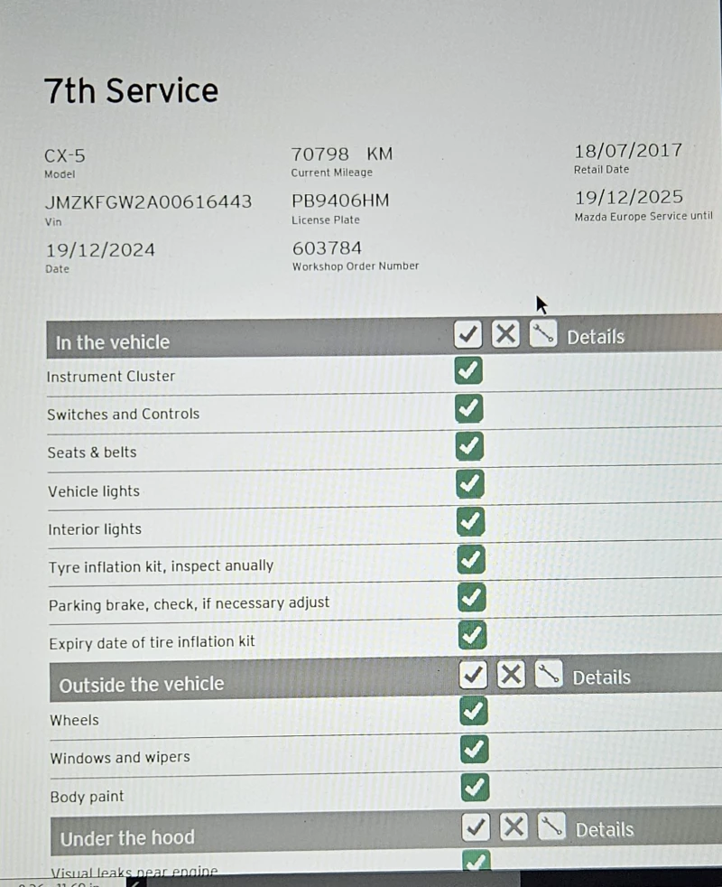 Mazda CX-5 2.2 D 77000 km, снимка 17 - Автомобили и джипове - 49744739