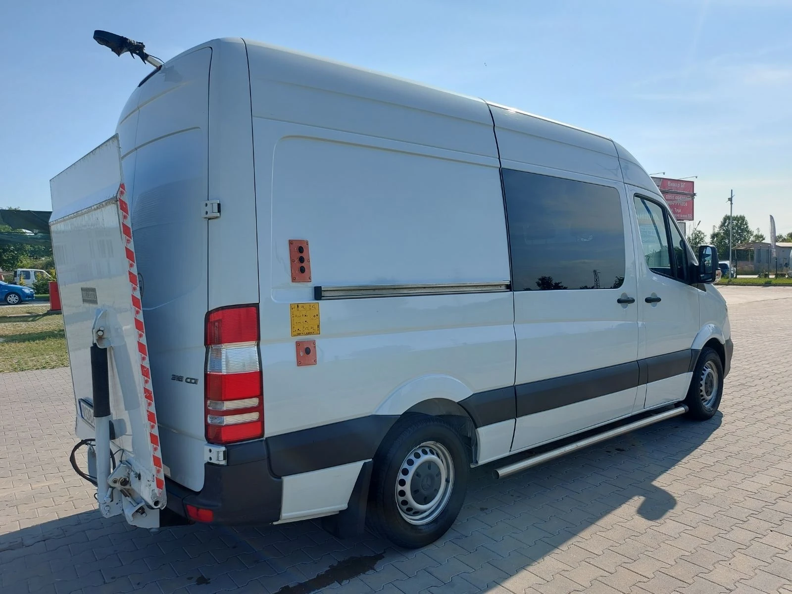 Mercedes-Benz Sprinter 316 Падащ Борд, климатроник - изображение 5