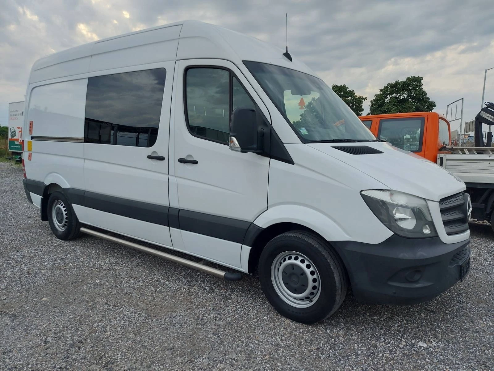 Mercedes-Benz Sprinter 316 Падащ Борд, климатроник - изображение 2