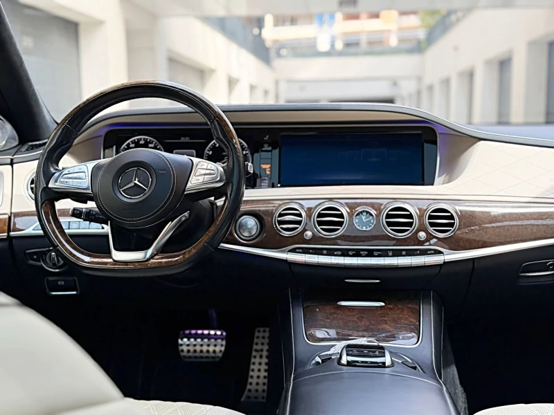 Mercedes-Benz S 500 Mercedes S500 LONG AMG* Chauffer* 3xTV* 360* NIGHT, снимка 11 - Автомобили и джипове - 51669455
