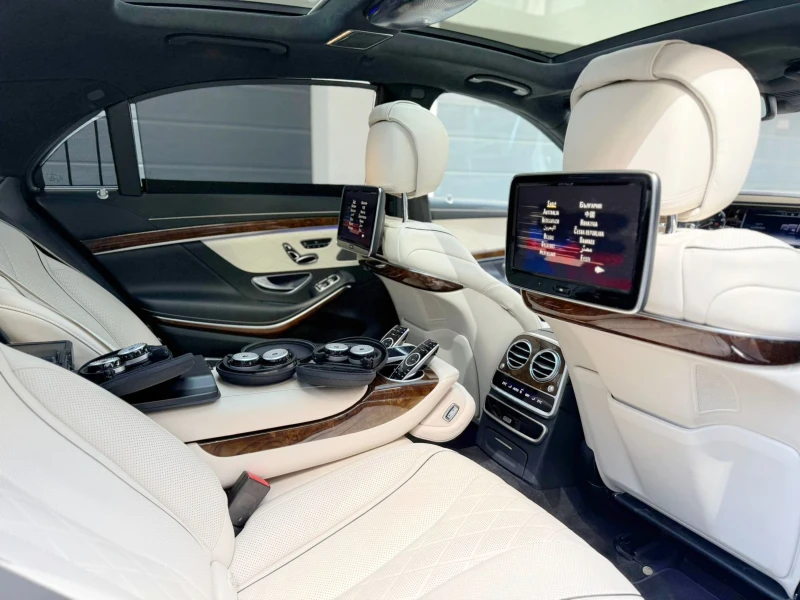 Mercedes-Benz S 500 Mercedes S500 LONG AMG* Chauffer* 3xTV* 360* NIGHT, снимка 17 - Автомобили и джипове - 51669455