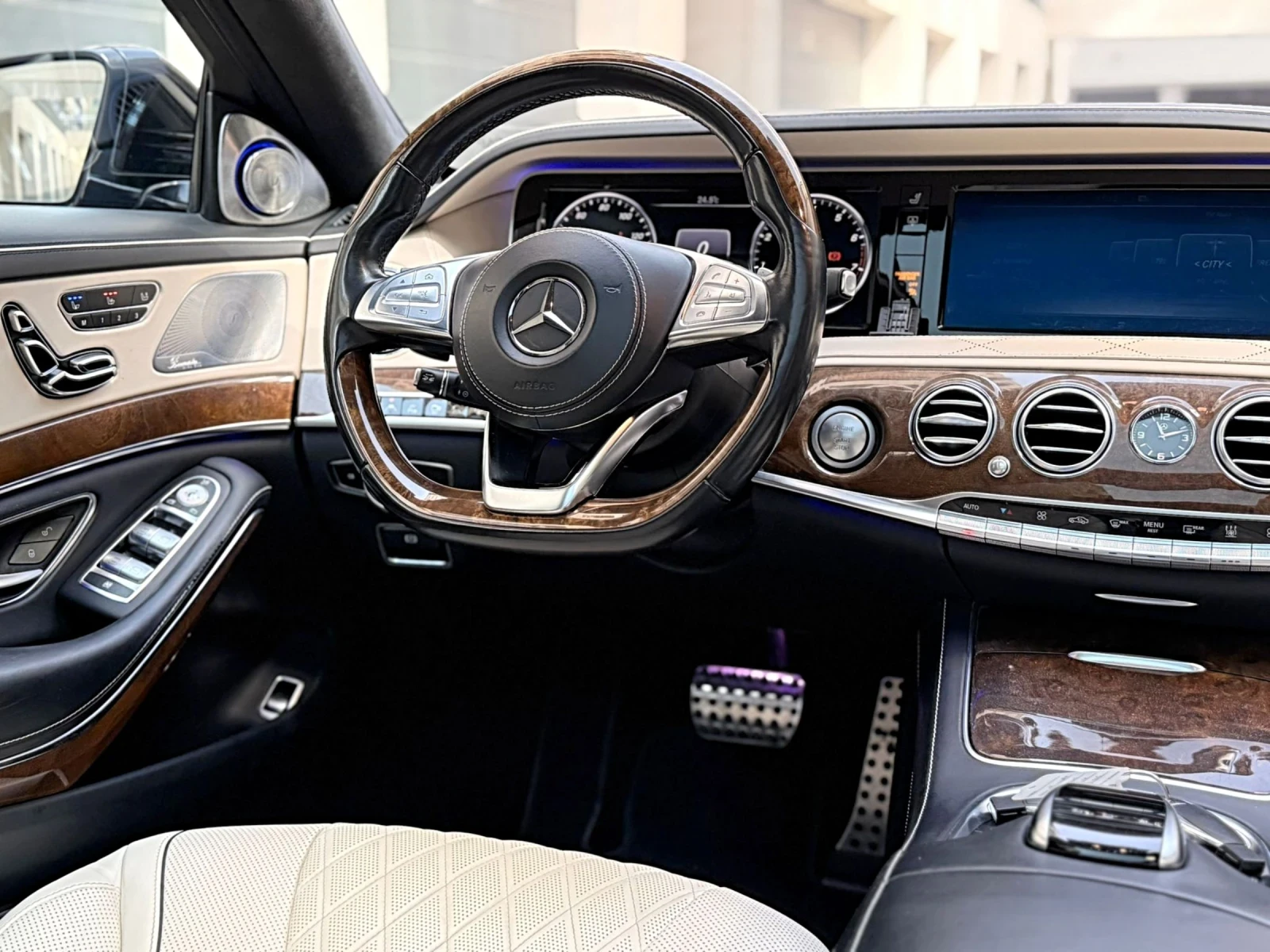 Mercedes-Benz S 500 Mercedes S500 LONG AMG* Chauffer* 3xTV* 360* NIGHT | Mobile.bg   16