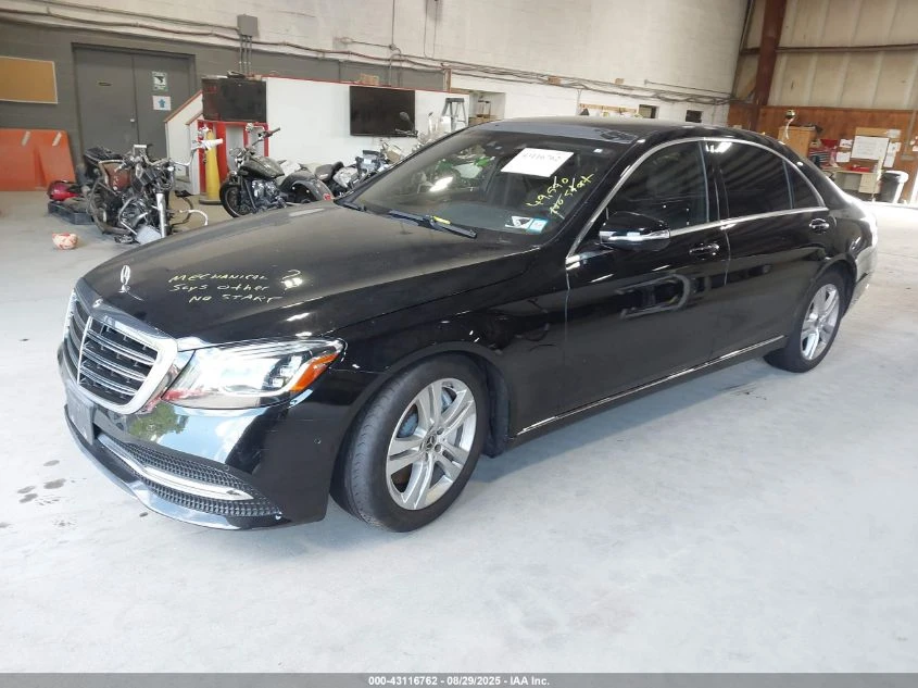 Mercedes-Benz S 450 3.0L V-6 DI, DOHC, VVT, TURBO, 362HP All Wheel - изображение 2