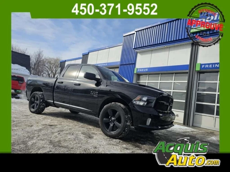 Dodge RAM 1500 * ST Quad Cab 4x4 caisse de 6 pi 4 po * CARFAX * Ц