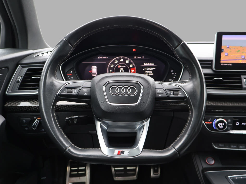 Audi SQ5 ДИГИТАЛНО* ТАБЛО* 360КАМЕРА* LANE* ASSIST* КЕЙЛЕС*, снимка 9 - Автомобили и джипове - 54467723