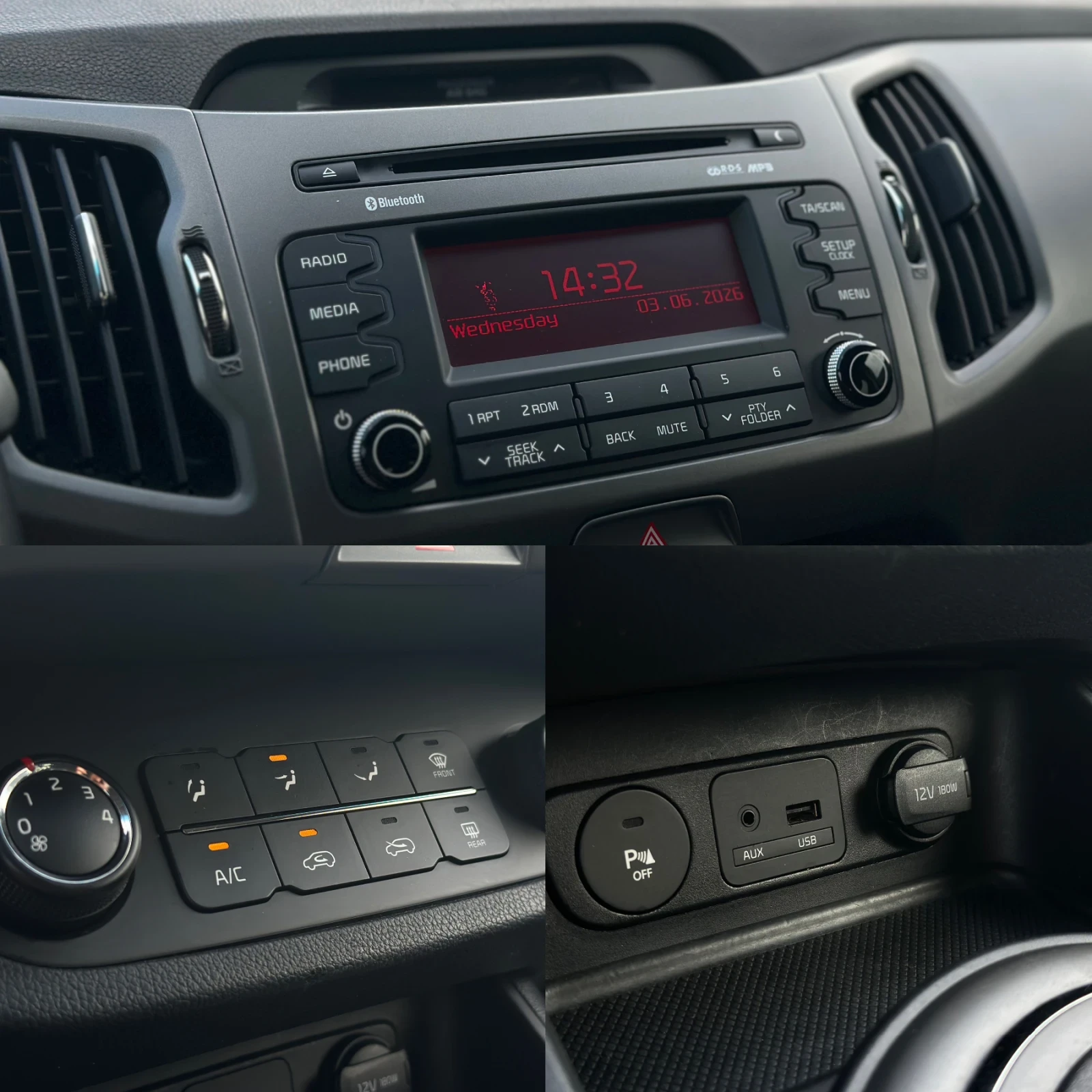 Kia Sportage * Facelift* 120000км.* 1.7CRDI* , снимка 13 - Автомобили и джипове - 54605797