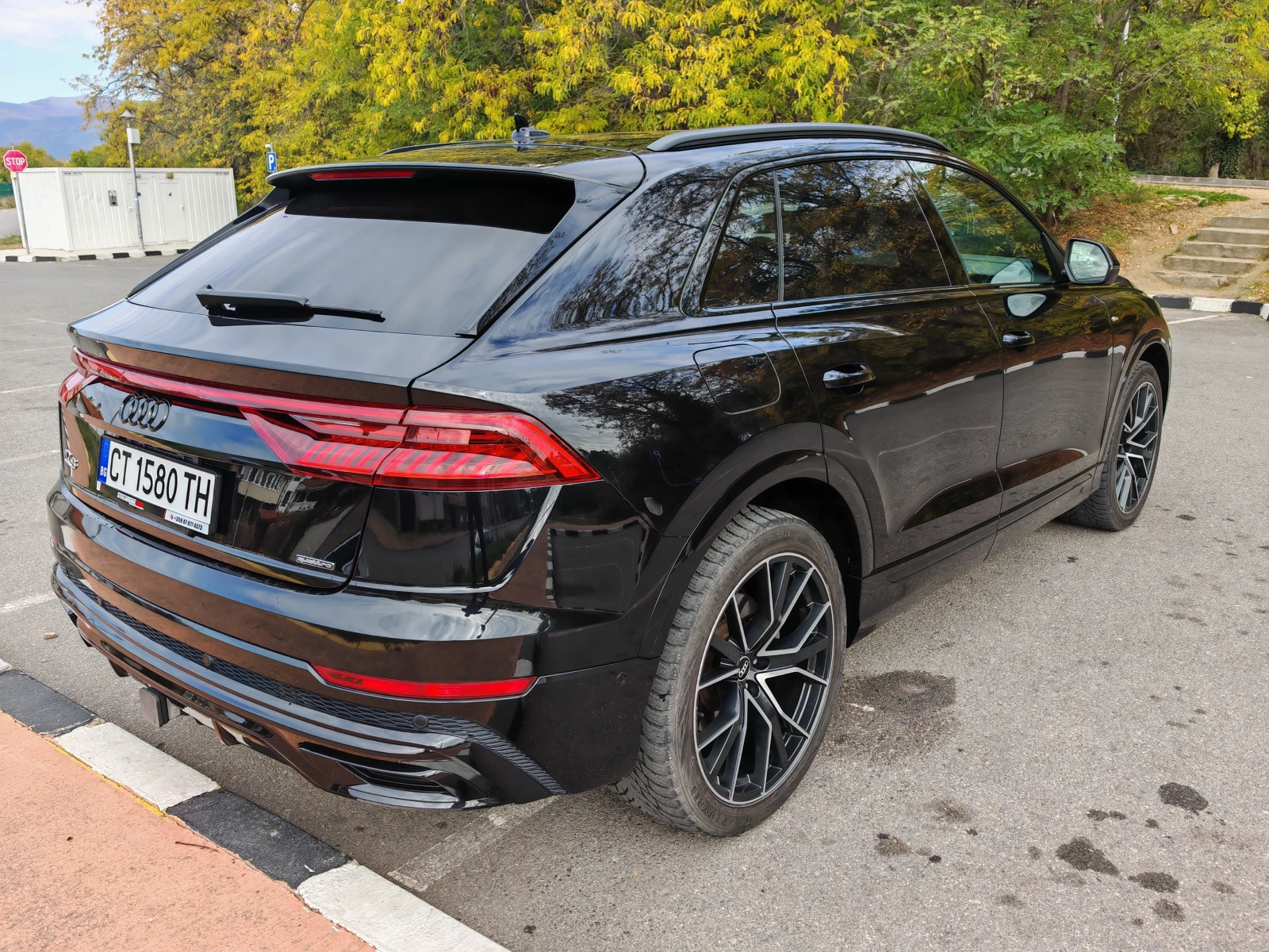 Audi Q8 TECHNIK | S LINE | BLACK OPTIC, снимка 2 - Автомобили и джипове - 56311856