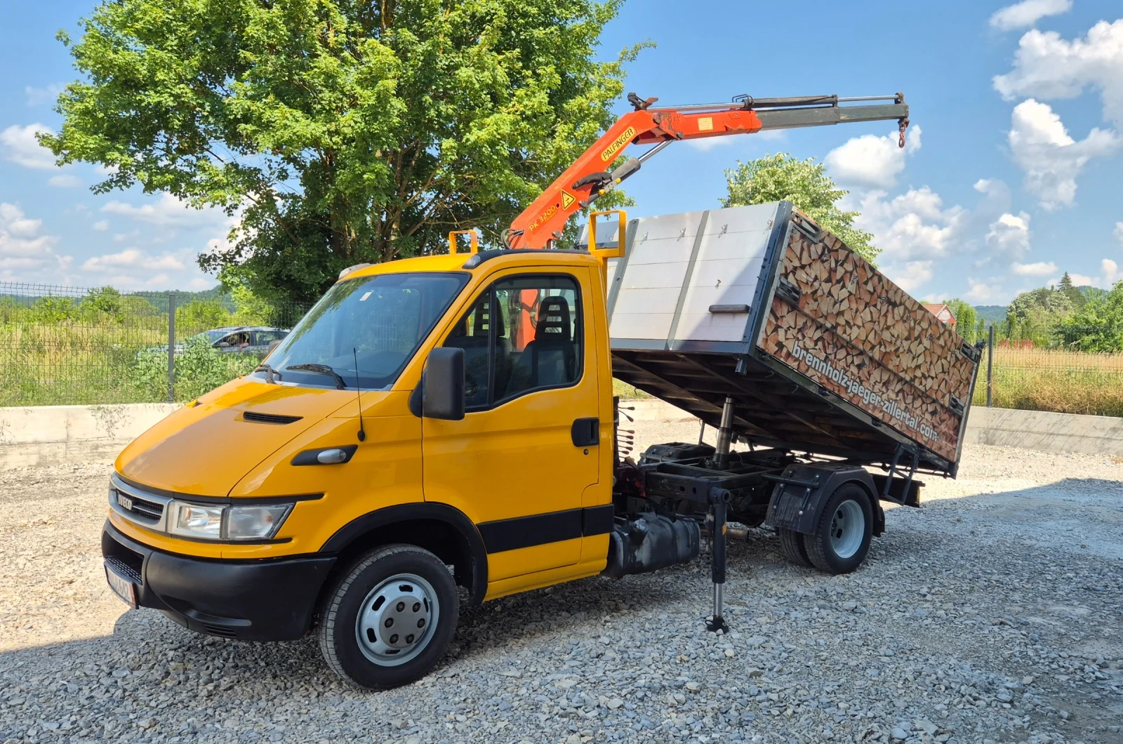 Iveco Daily 50c14* 3.0HPI* САМОСВАЛ+ КРАН+ ГРАЙФЕР* 