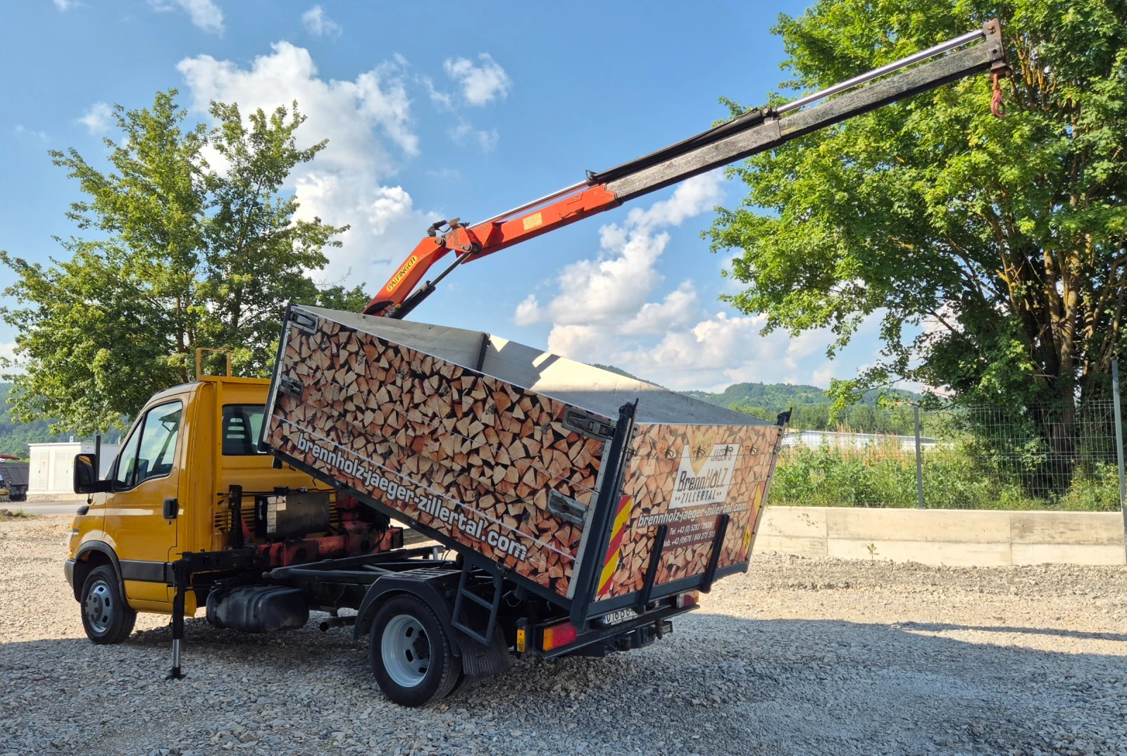 Iveco Daily 50c14* 3.0HPI* САМОСВАЛ+ КРАН+ ГРАЙФЕР* , снимка 4 - Бусове и автобуси - 55001835