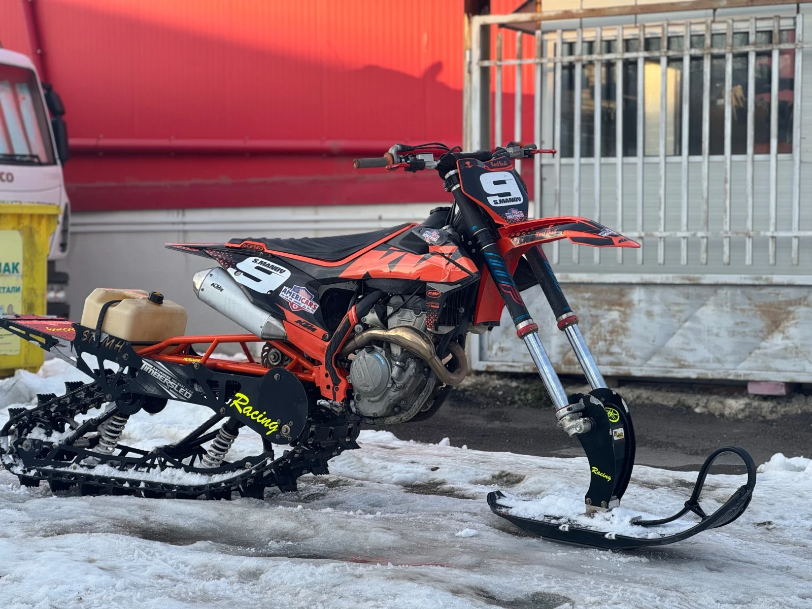 Ktm SX-F  TIMBERSLED KIT за сняг без мотор, снимка 1