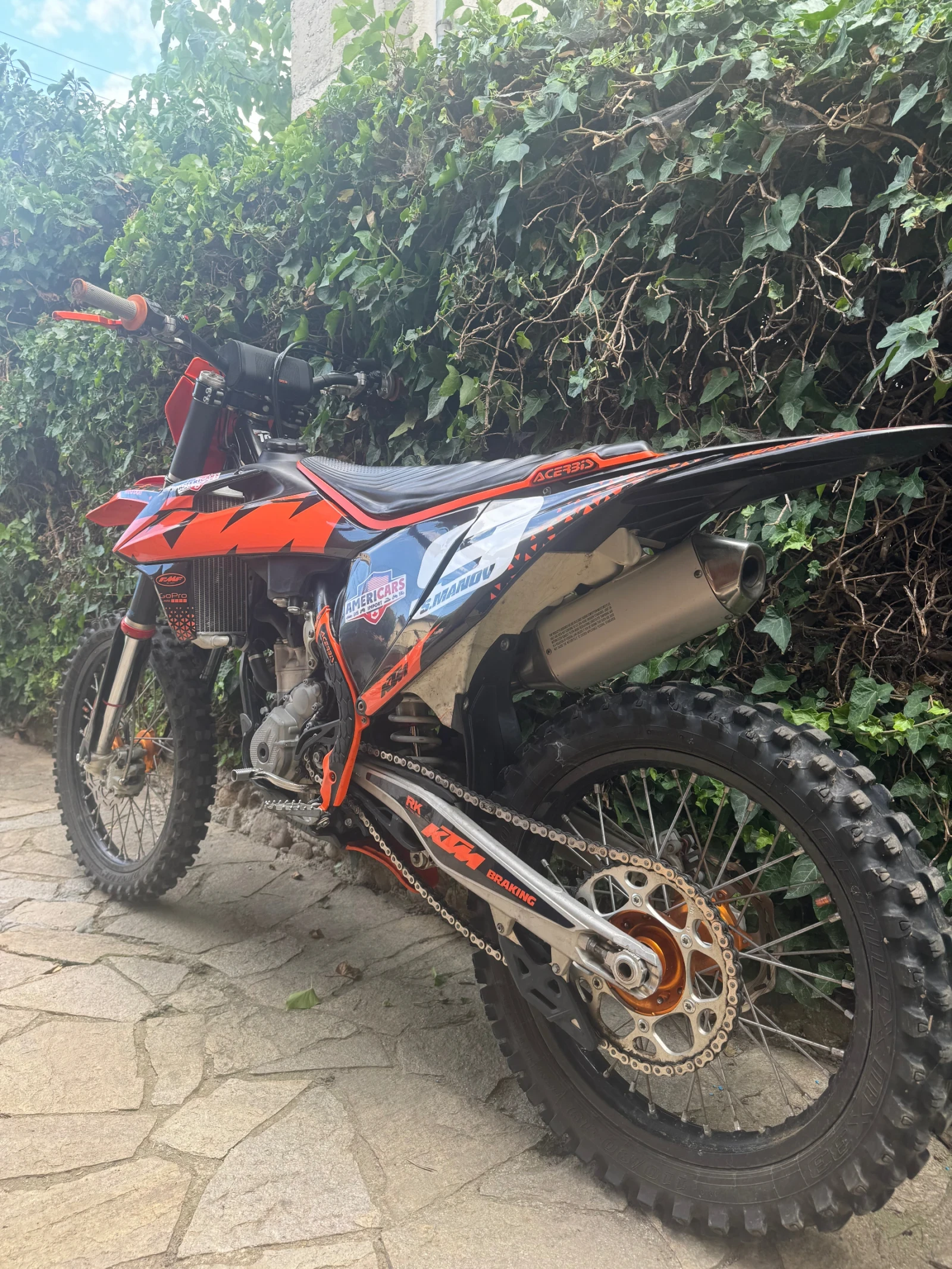Ktm SX-F 350 87 мото часа TIMBERSLED KIT за сняг - изображение 9