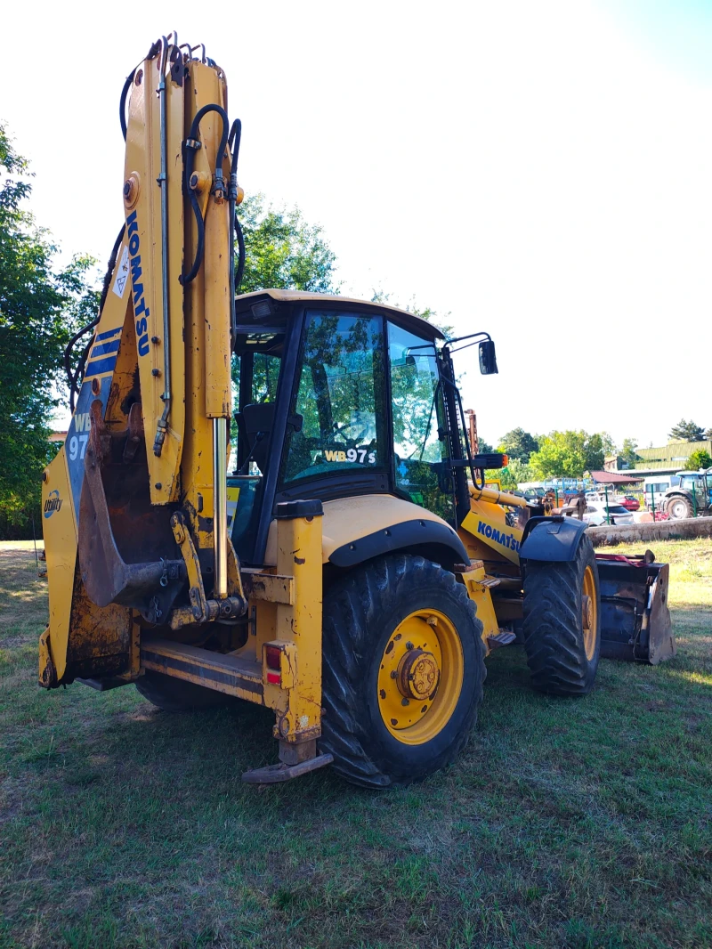 Багер Komatsu WB97S, снимка 4 - Индустриална техника - 51673889