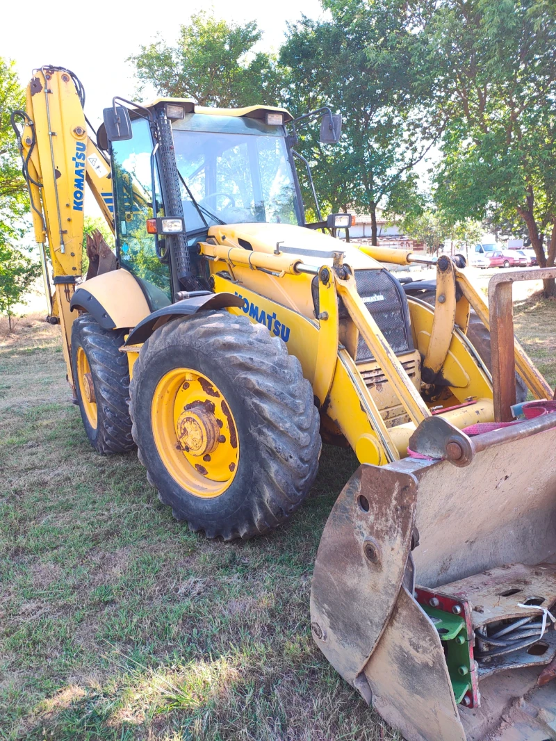 Багер Komatsu WB97S, снимка 2 - Индустриална техника - 51673889