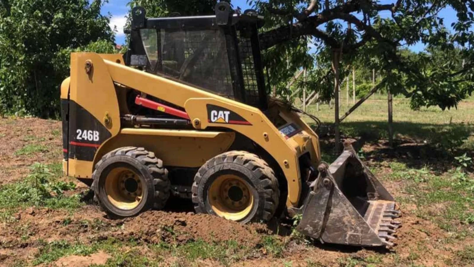 Мини челни товарачи Cat CATERPILLAR 246 B - изображение 2