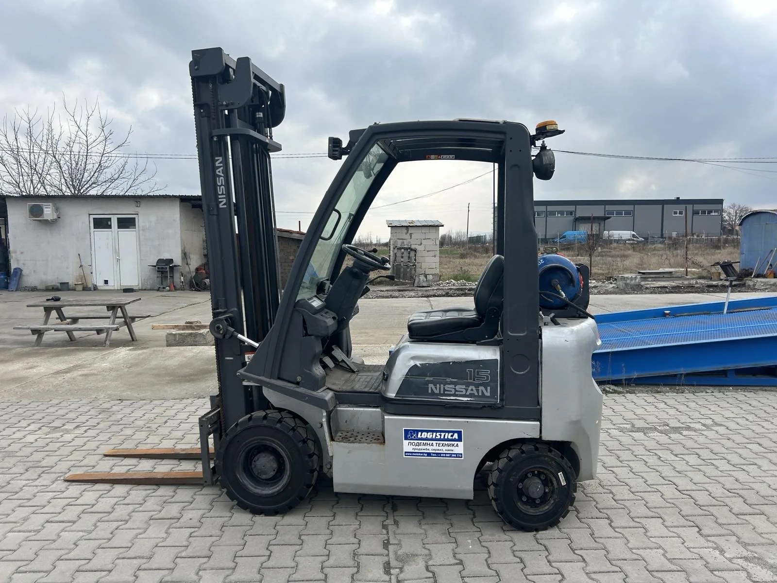 Мотокар Nissan K21, снимка 1