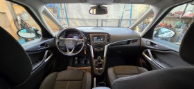 Opel Zafira 1.6turbo, 150к.с. 7места , Каско, Топ, снимка 16