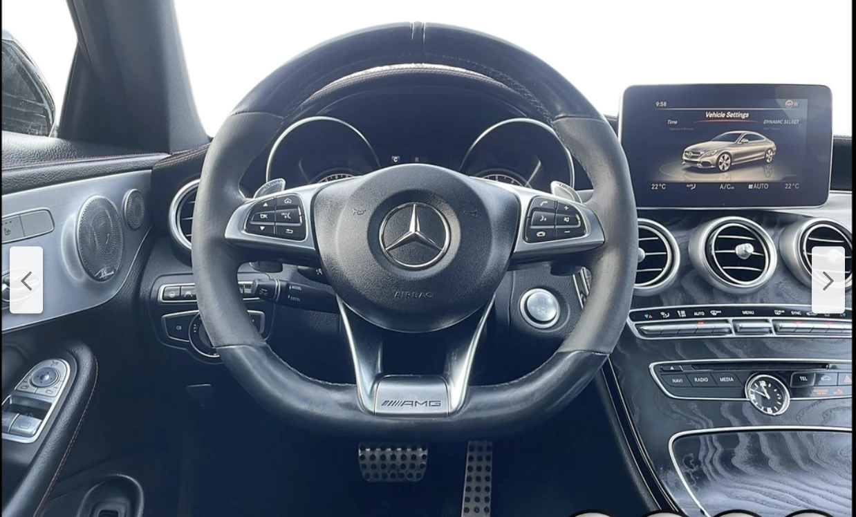 Mercedes-Benz C 43 AMG 4MATIC* BURMESTER* САМОПАРКИРАНЕ* LANE* ASSIST*  - изображение 9