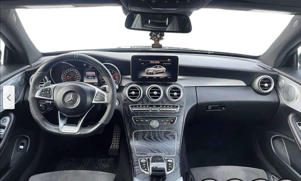 Mercedes-Benz C 43 AMG 4MATIC* BURMESTER* САМОПАРКИРАНЕ* LANE* ASSIST*  - изображение 8