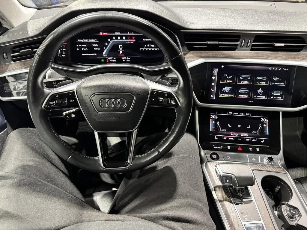 Audi A6 45TFSI* Progressiv* АвтоКредит* (ЦЕНА ДО БГ), снимка 9 - Автомобили и джипове - 54057912