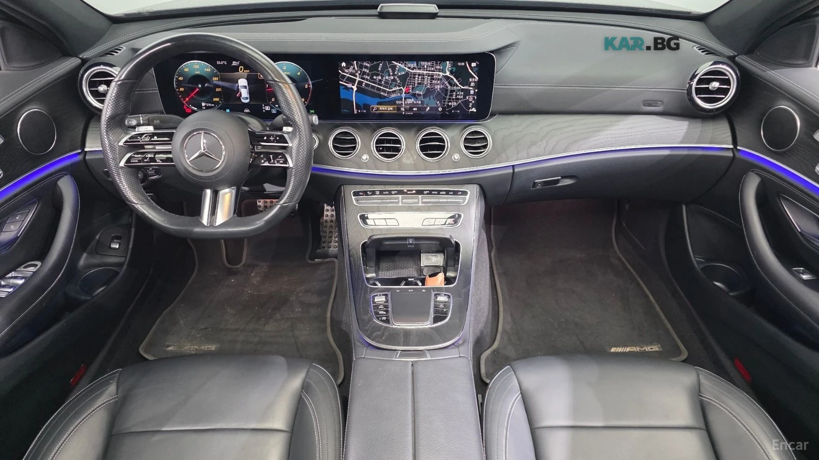 Mercedes-Benz E 220 4MATIC AMG* HUD* 360* КОЖА* НАВИ* ПАНО, снимка 5 - Автомобили и джипове - 56236924