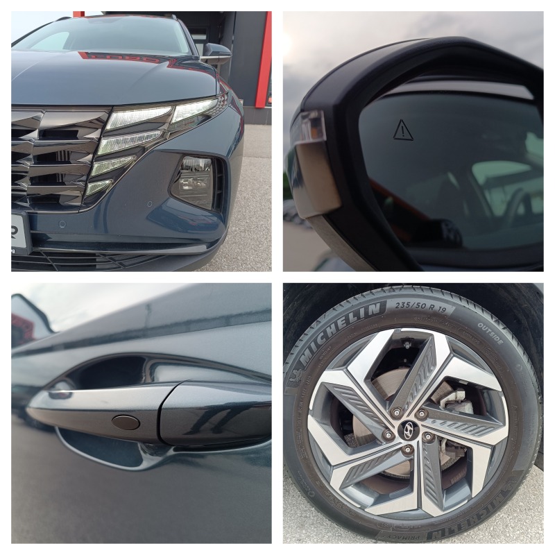 Hyundai Tucson 1.6D-HYBRID-DISTRONIC-BLIND SPOT-LANE ASSIST-FULL, снимка 9 - Автомобили и джипове - 45857785