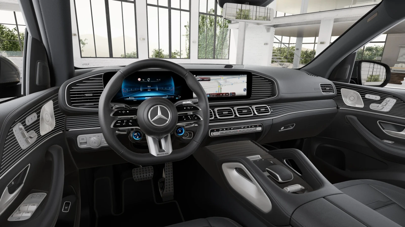 Mercedes-Benz GLE 53 4MATIC + 6+ 1, снимка 8 - Автомобили и джипове - 54734043
