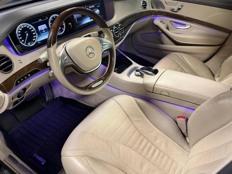 Mercedes-Benz S 550 * S550 4MATIC/CLEAN CARFAX/AMG PCKG/BURMESTER SOUN, снимка 6 - Автомобили и джипове - 52996682