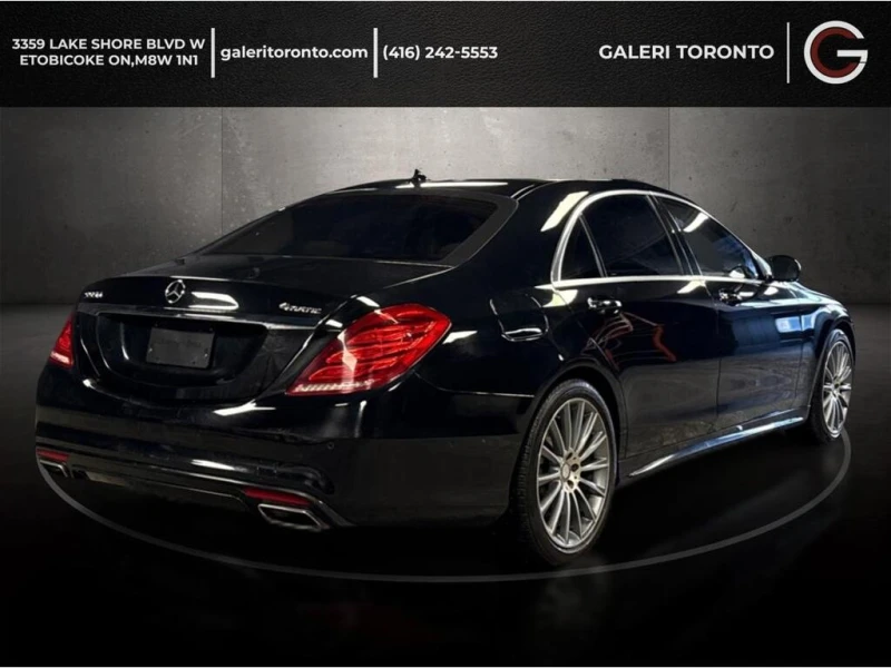 Mercedes-Benz S 550 * S550 4MATIC/CLEAN CARFAX/AMG PCKG/BURMESTER SOUN, снимка 3 - Автомобили и джипове - 52996682