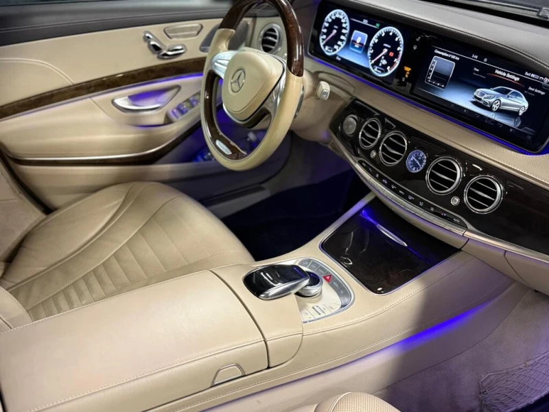 Mercedes-Benz S 550 * S550 4MATIC/CLEAN CARFAX/AMG PCKG/BURMESTER SOUN, снимка 7 - Автомобили и джипове - 52996682