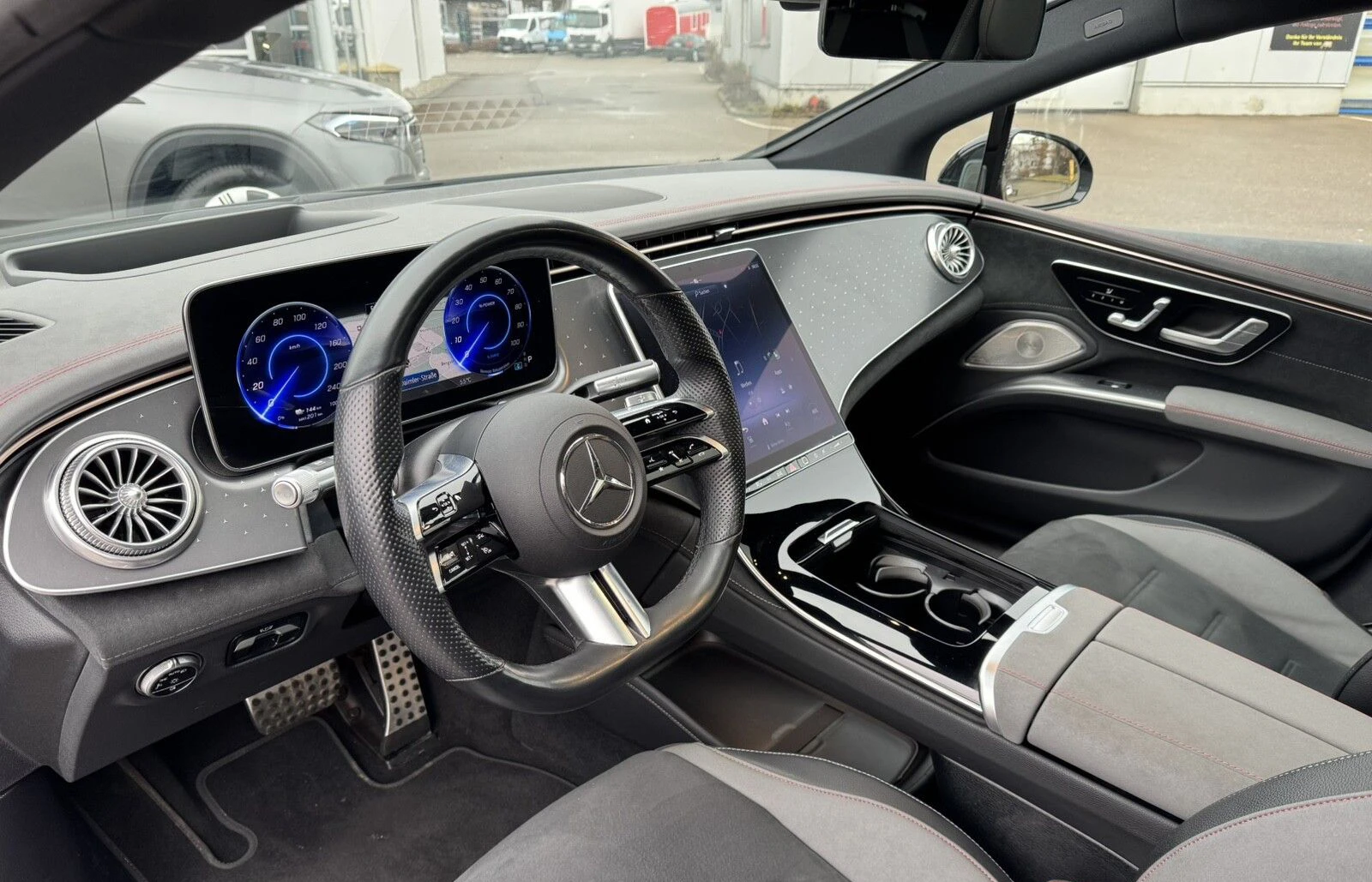 Mercedes-Benz EQS 450+ /333HP/AMG/AIR/DISTR/PANO/HUD/BURMESTER/517v - изображение 9