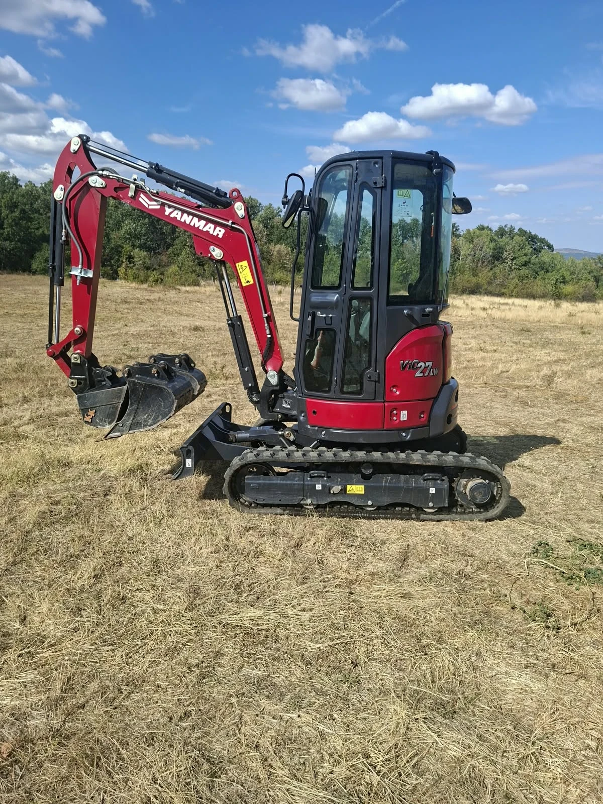 Багер Yanmar VIO 27 LW, снимка 4 - Индустриална техника - 56352770