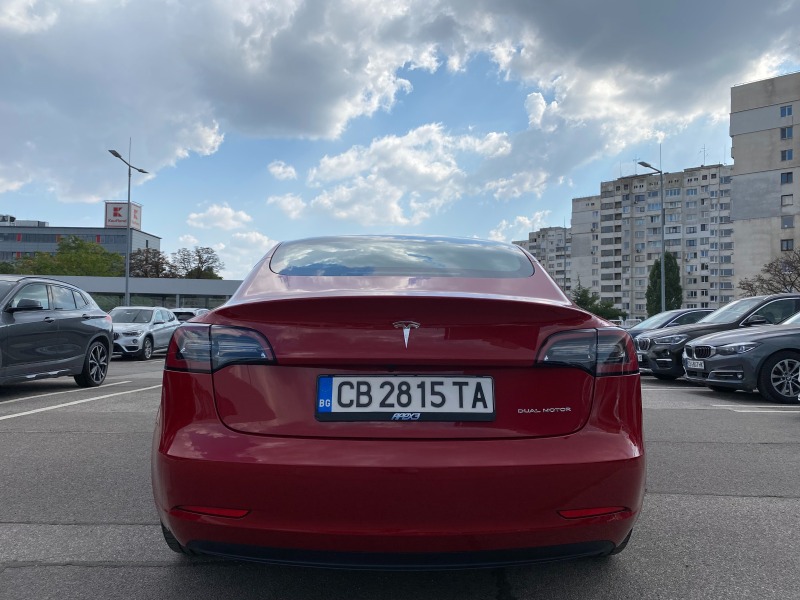 Tesla Model 3 LONG RANGE, снимка 5 - Автомобили и джипове - 39575191
