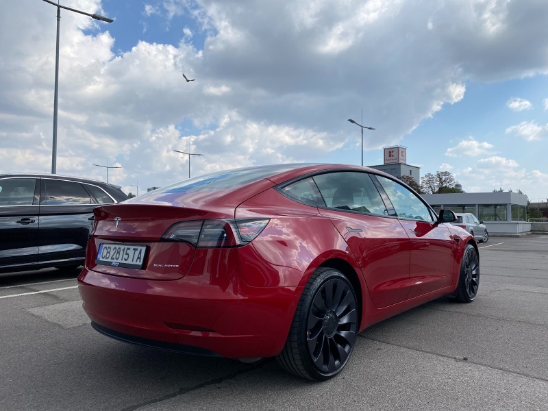 Tesla Model 3 LONG RANGE, снимка 4 - Автомобили и джипове - 39575191