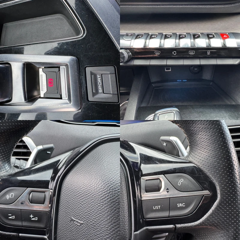 Peugeot 3008 GT-LINE-KEYLESS-GO-360-ГРАДУСА-КАМЕРИ-ПЕРА-, снимка 15 - Автомобили и джипове - 49211626