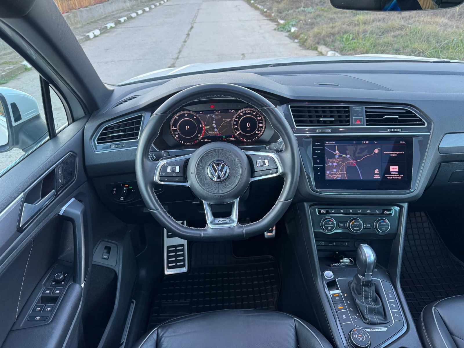 VW Tiguan 2.0TDI 3xRline 4Motion Virtual Panorama full | Mobile.bg   10