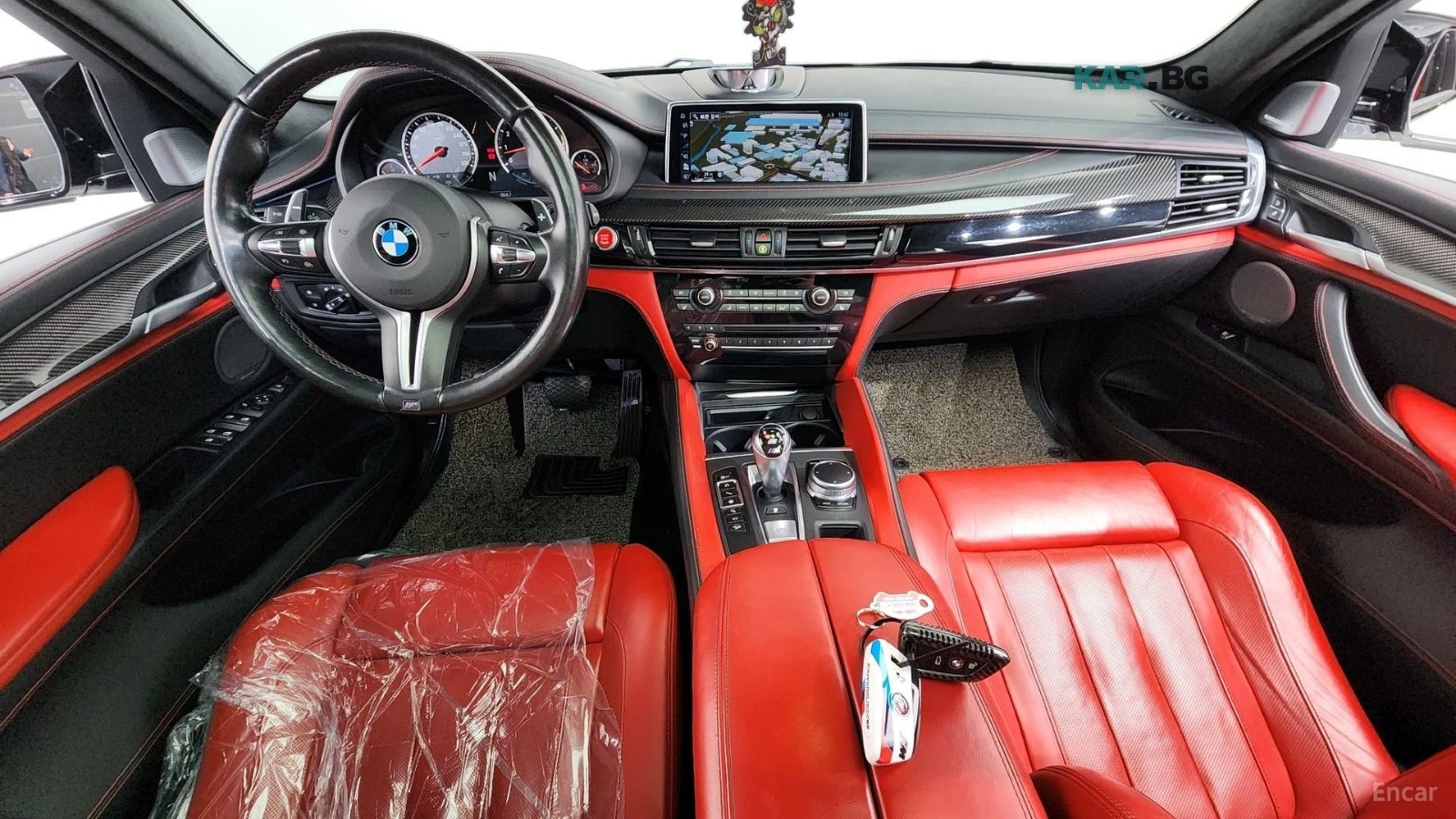 BMW X6 X6M* HUD* 360* КОЖА* ОБДУХ* НАВИ* ПАНО, снимка 5 - Автомобили и джипове - 55800876