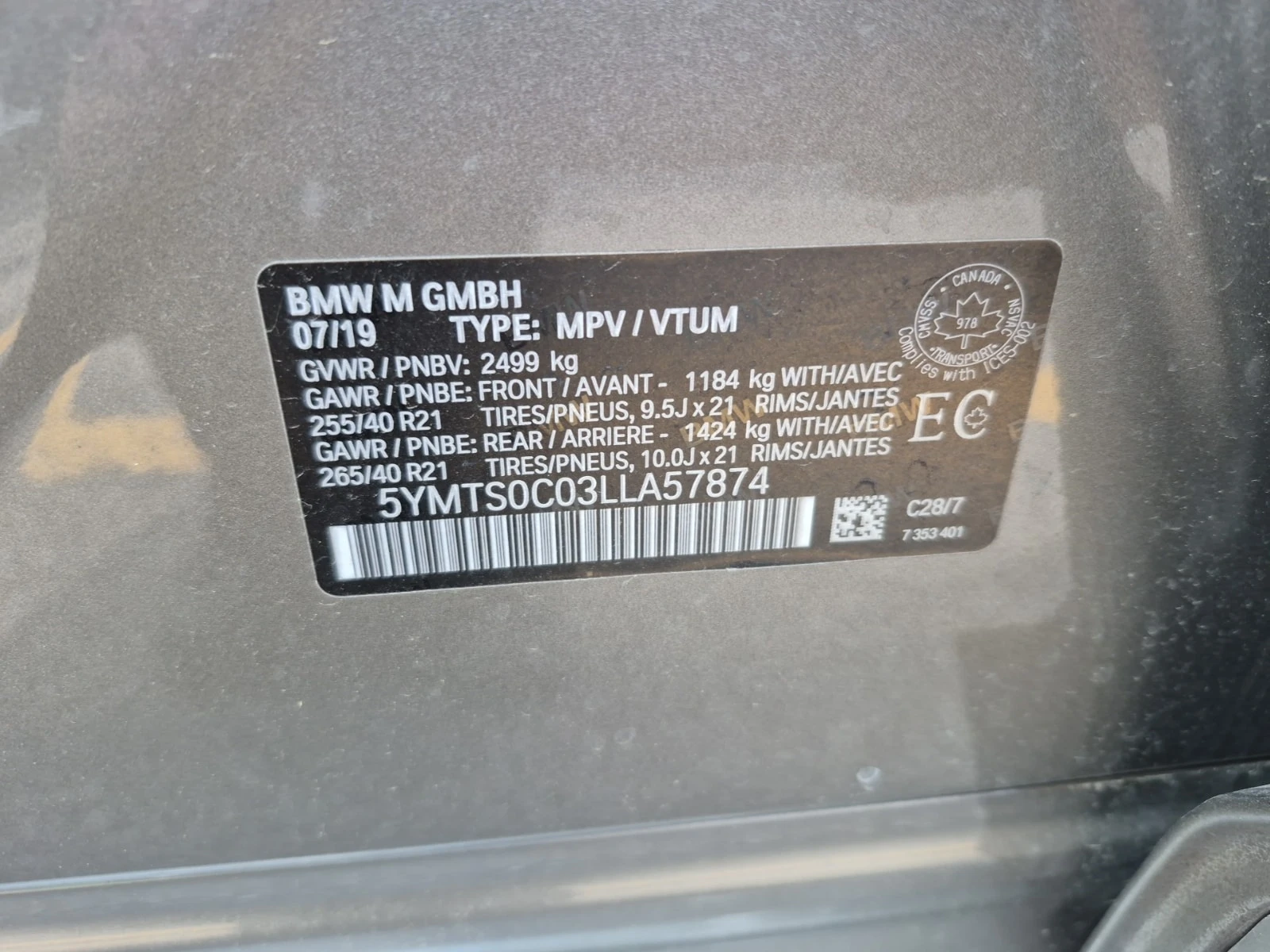 BMW X3 * COMPETITION* DISPLAY KEY* PARKING ASSIT* , снимка 17 - Автомобили и джипове - 55991822