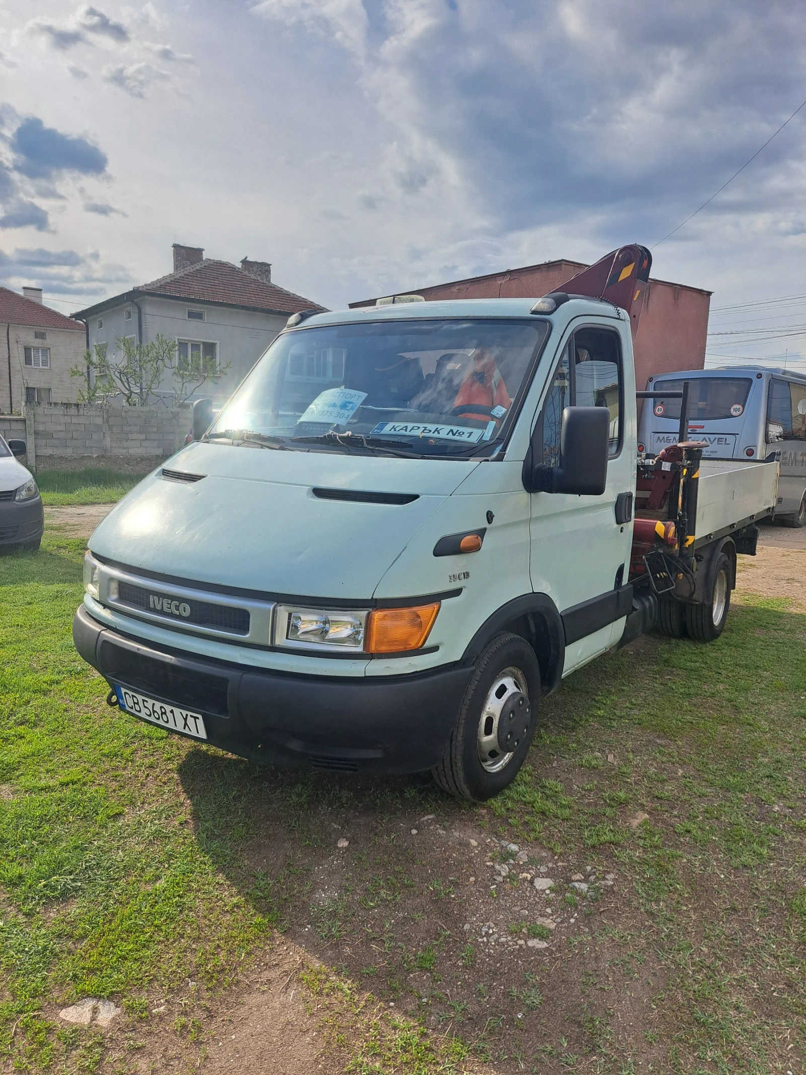 Iveco 35c13 2.8 самосвал с кран В кат. - изображение 2