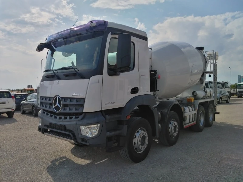 Бетон миксер Mercedes AROCS 3540 PUTZMEISTER 9M3, снимка 3 - Индустриална техника - 46308680