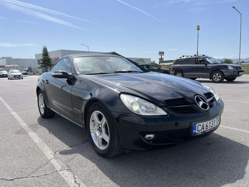 Mercedes-Benz SLK ПЕРФЕКТНА 200 компресор БЕНЗИН, снимка 2 - Автомобили и джипове - 47756850