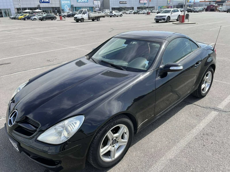 Mercedes-Benz SLK ПЕРФЕКТНА 200 компресор БЕНЗИН, снимка 6 - Автомобили и джипове - 47756850