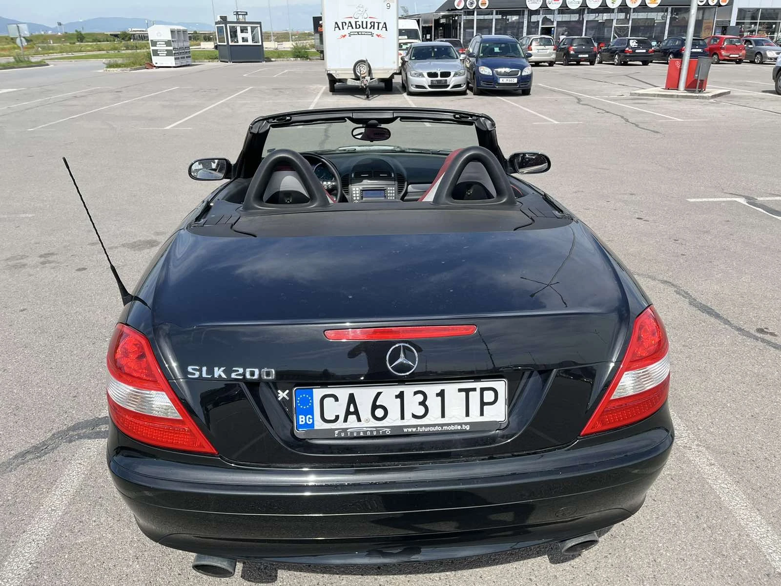 Mercedes-Benz SLK ПЕРФЕКТНА 200 компресор БЕНЗИН - изображение 7