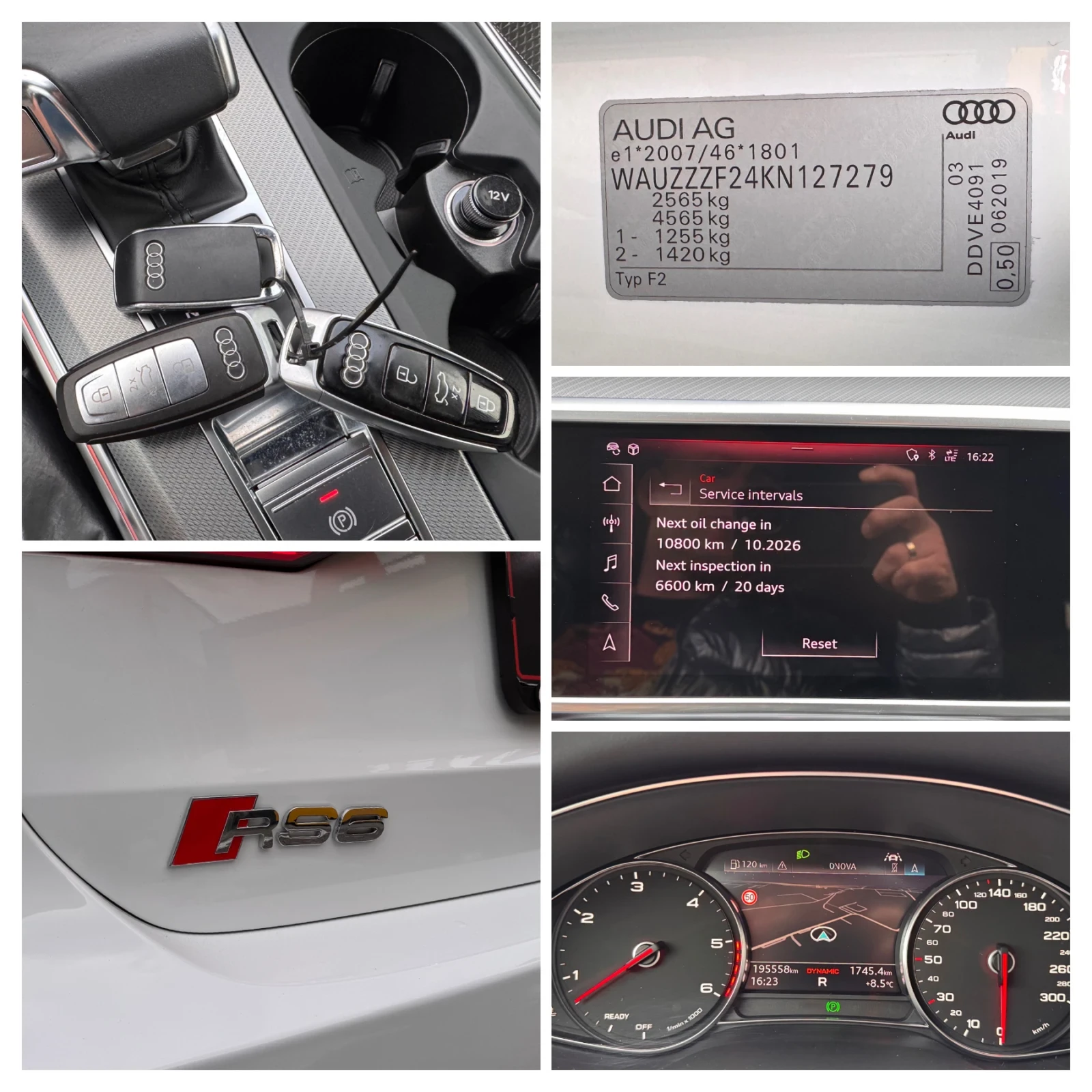 Audi A6 RS6/3.0d/FULL LED/360+ 3D+ ���������+ 21 /���� ��� | Mobile.bg � ����������� 17