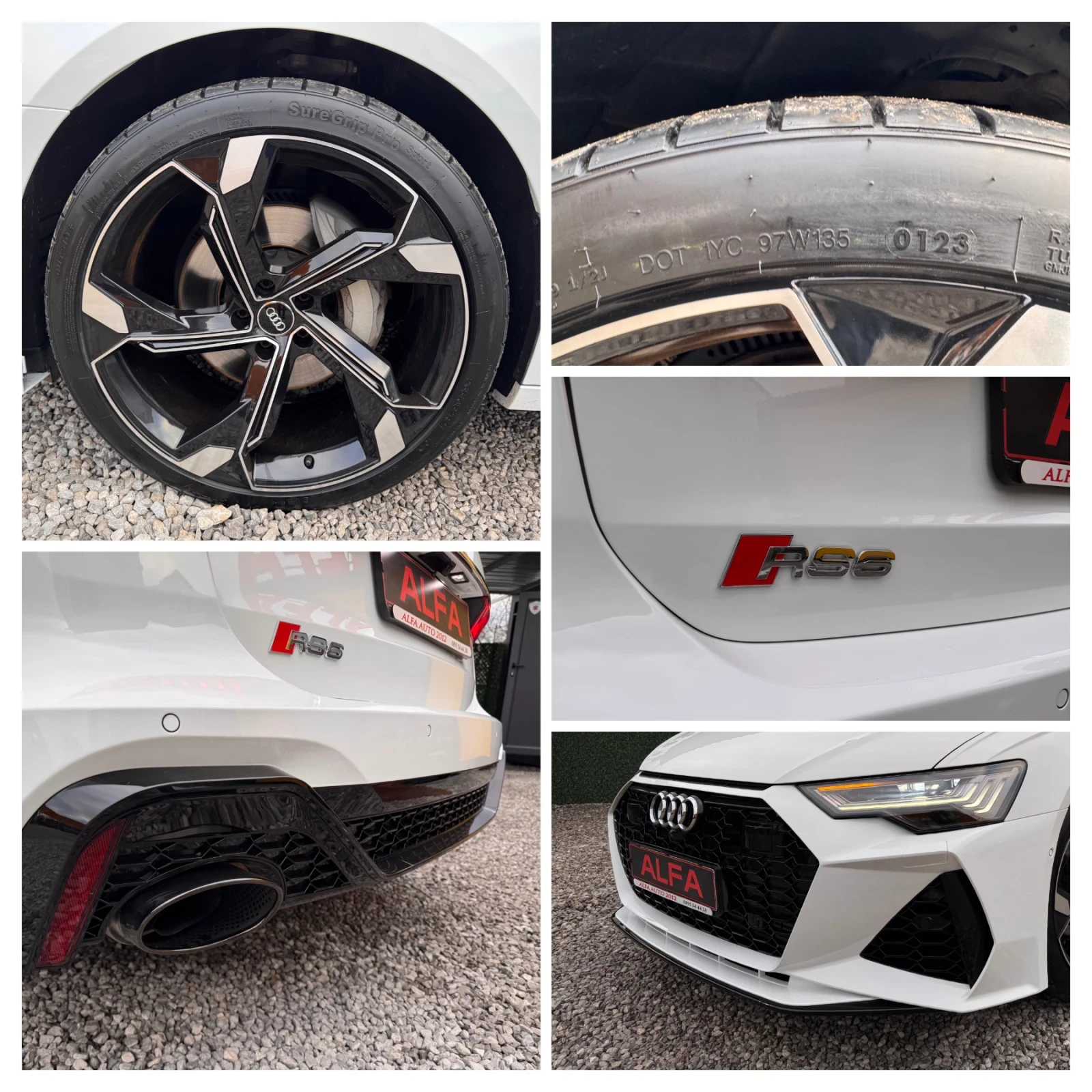 Audi A6 RS6/3.0d/FULL LED/360+ 3D+ ДИСТРОНИК+ 21 /КАТО НОВ - изображение 10