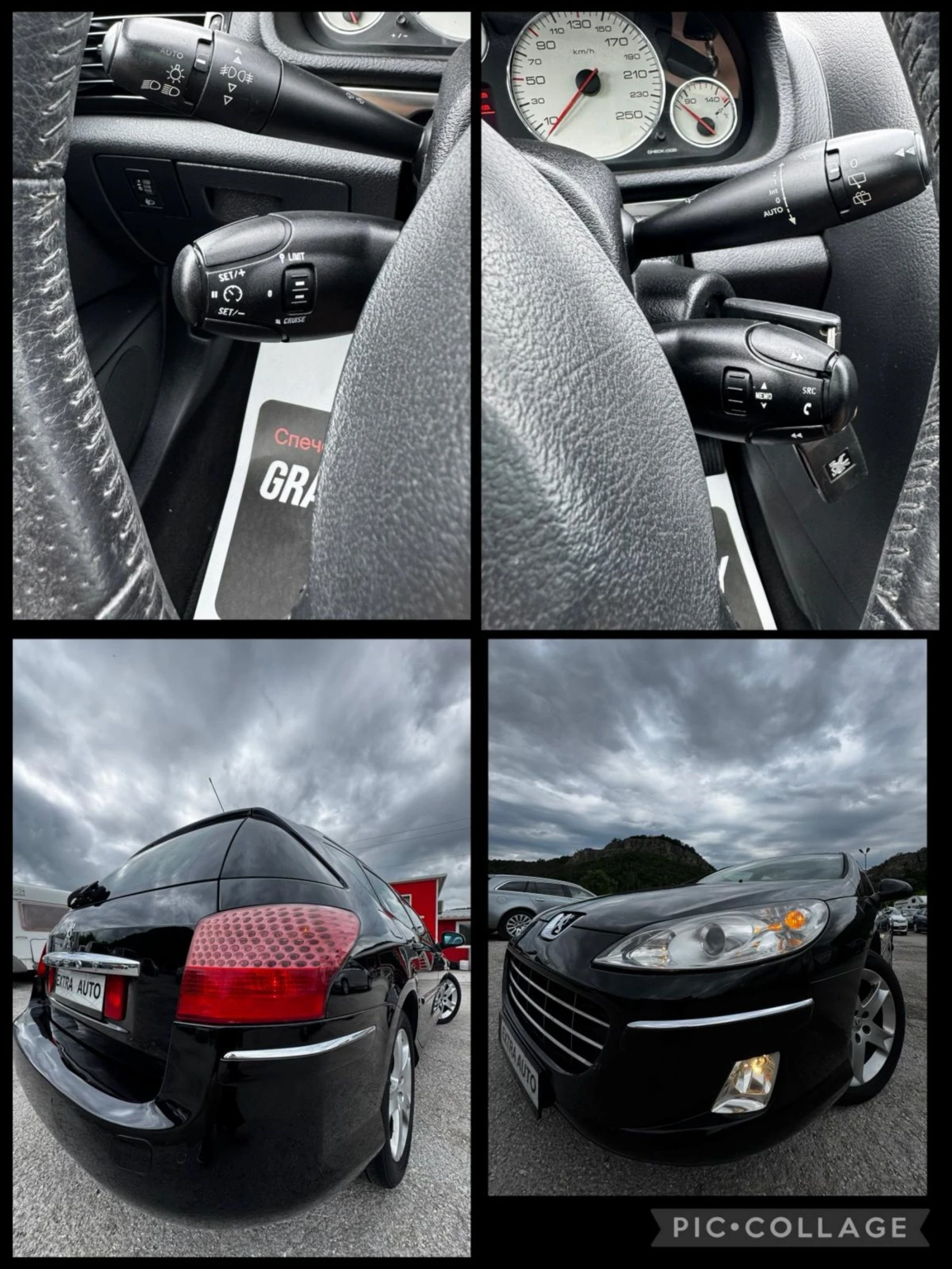 Peugeot 407 2.0 HDI, 140к.с., FULL, НАВИГАЦИЯ , снимка 14 - Автомобили и джипове - 54758286