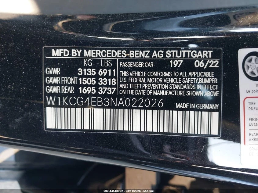 Mercedes-Benz EQS 580 4MATIC, снимка 9 - Автомобили и джипове - 56342653