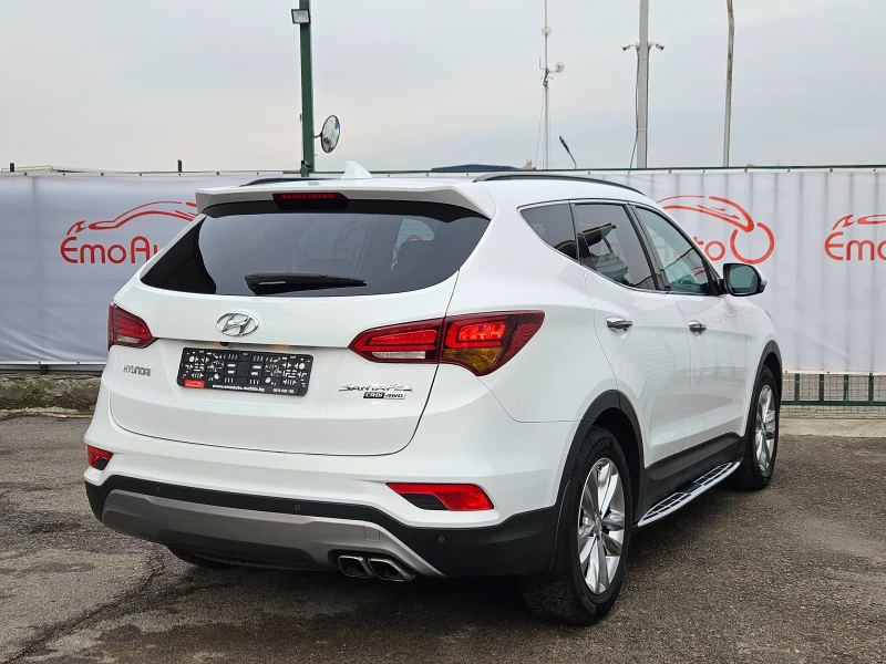 Hyundai Santa fe 2.2CRDI/4WD/EXCLUSIVE/200k/LED/NAVI/БЛУТУТ/EURO 6B, снимка 3 - Автомобили и джипове - 48611045